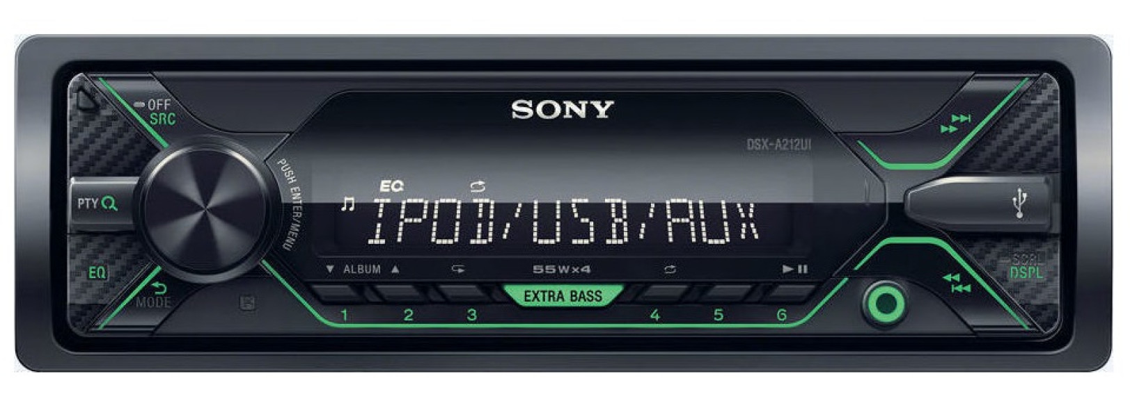 Sony DSX-A212UI green
