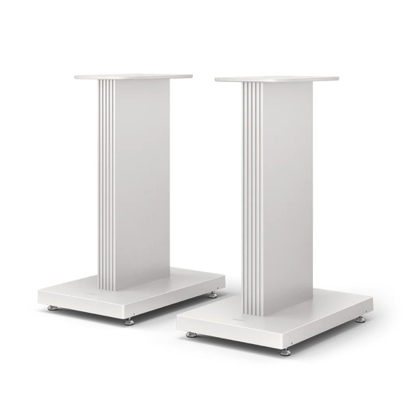 KEF S3 Floor Stands mineral white