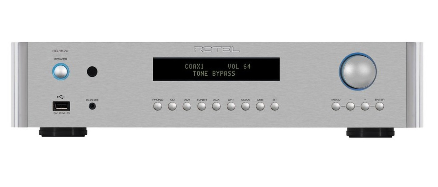 Rotel RC-1572 mkII silver