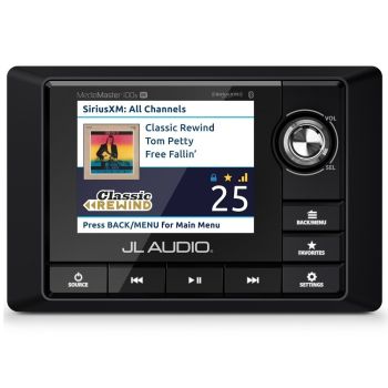 JL Audio MediaMaster MM105-SBE radio usb aptX-bluetooth multizone media player