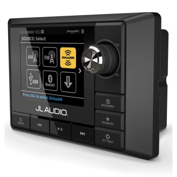 JL Audio MediaMaster MM105-SBE radio usb aptX-bluetooth multizone media player