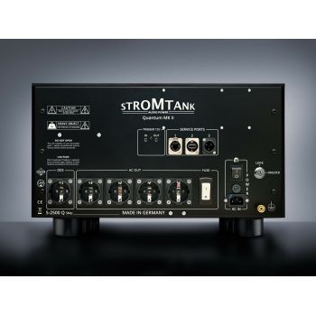 Stromtank S-2500 Quantum mkII rear, connections