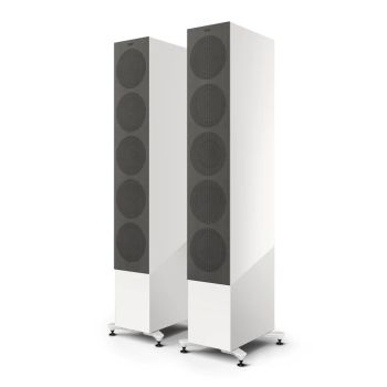 KEF R-11 Meta white with grilles