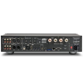 Lyngdorf TDAI-3400 HDMI 2.1 8K & Phono Module, rear, connections
