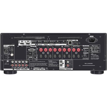 Pioneer VSX-LX305 rear, connections