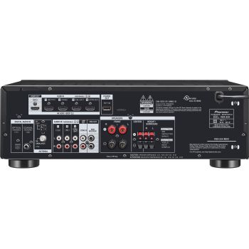 Pioneer VSX-535 back, connections