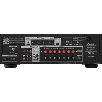 Pioneer VSX-835 back, connections