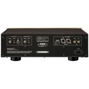 Accuphase DP-450 rear, connections