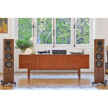 Revival Audio Atalante 4 in room with Moonriver 404