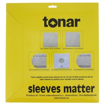 Tonar Nostatic Outer 5317 - outer sleeves 7 inches - 50 τεμάχια