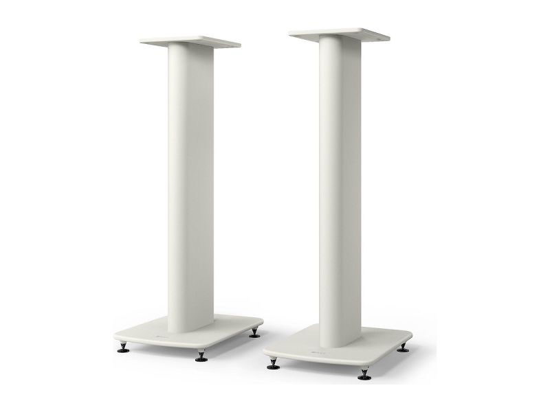 KEF S2 Floor Stands mineral white