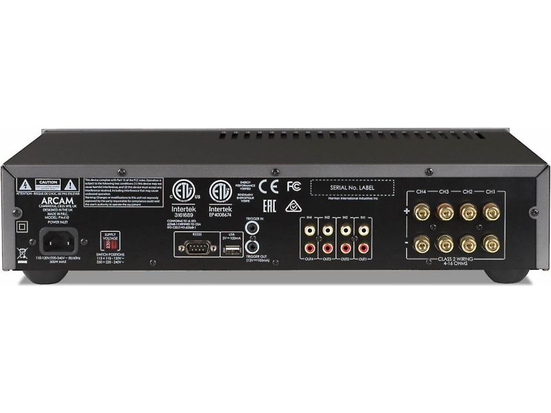 Arcam PA410 - 4 channels power amplifier