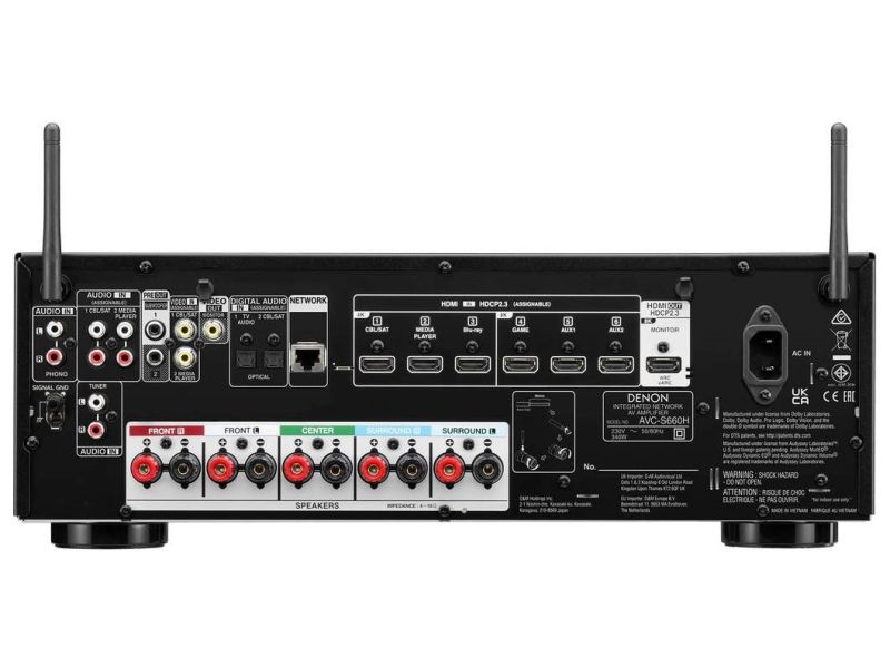 Denon AVC-S660H + Polk Audio TL-1600