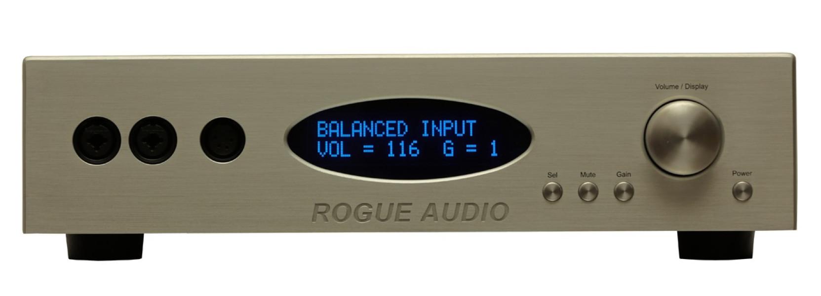Rogue Audio RH-5 preamplifier / headphone amplifier - silver