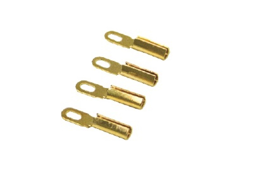 Analogis Tonearm Cable Plug set - gold plated - 4 pieces