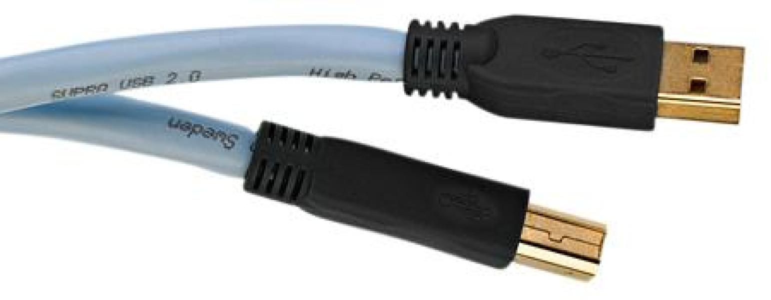 Supra Blue USB 2.0 - A male to B male