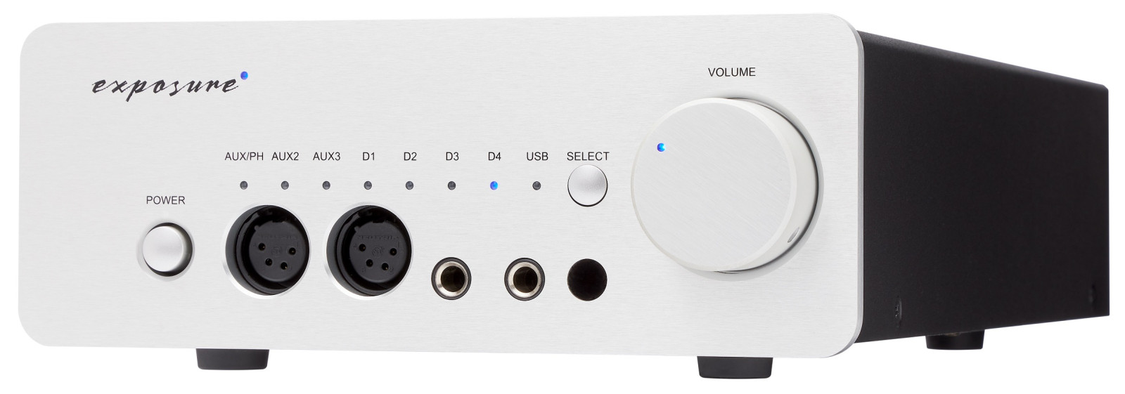 Exposure XM-HP preamplifier / dac / headphone amplifier / usb - silver