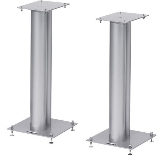Norstone Stylum-2 stands 58cm - satin silver