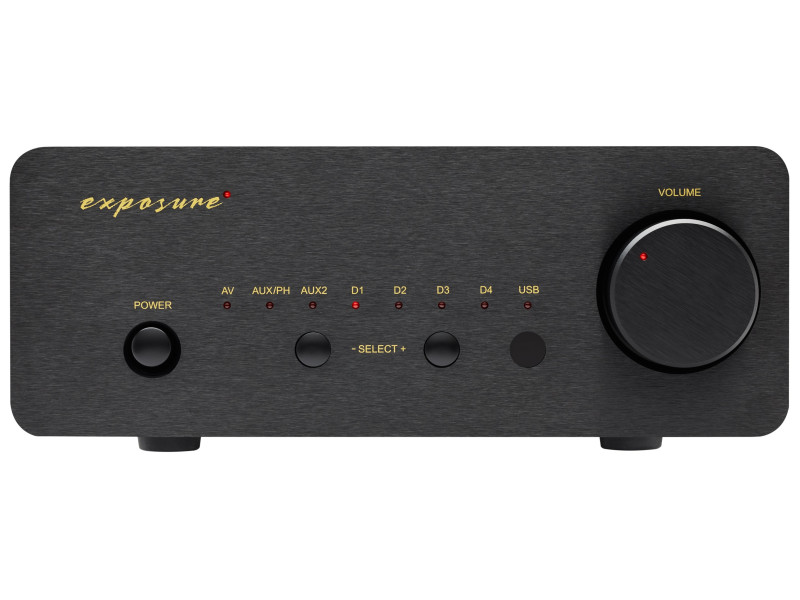 Exposure XM-7 preamplifier / headphones amplifier - black