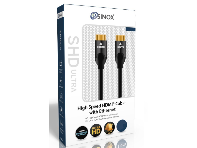 Sinox SHD Ultra HDMI 2.0 UHD 4K/60Hz 18GBps