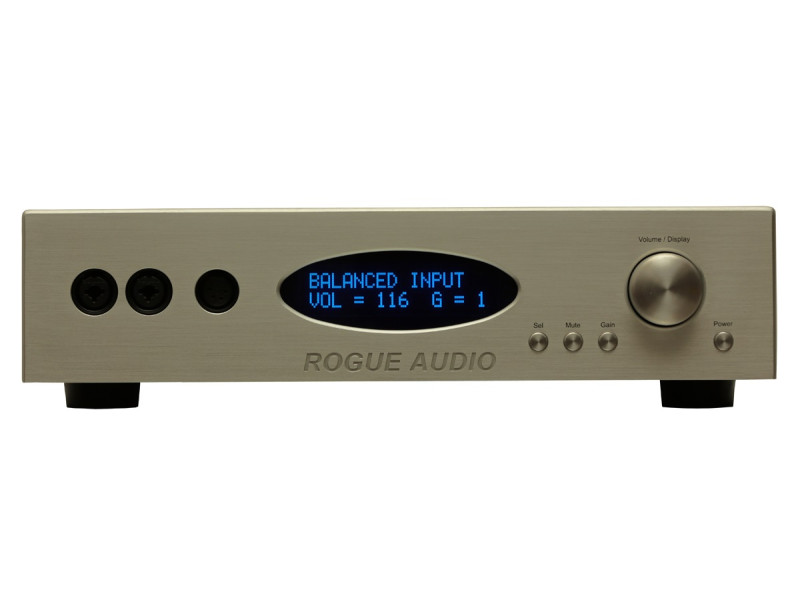 Rogue Audio RH-5 preamplifier / headphone amplifier - silver