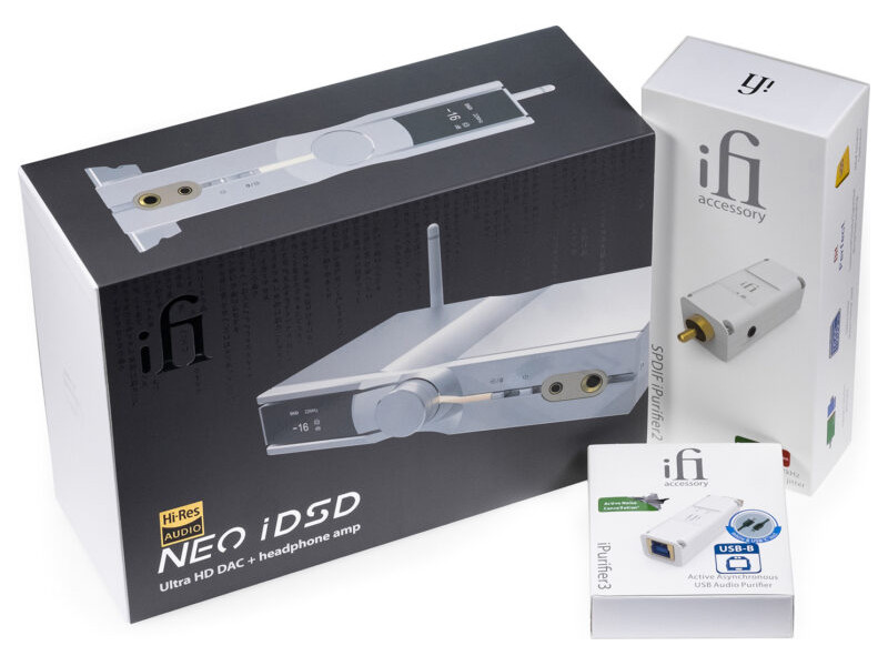 iFi Audio NEO iDSD Bundle (+ iPurifier3 + S/PDIF iPurifier2)