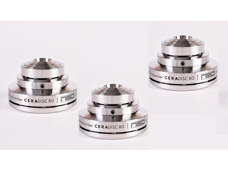 NEO CeraDisc 80 QR stainless steel - 3 pieces