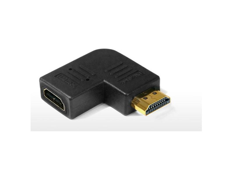 Ultralink Right-Angle HDMI Adapter female to male