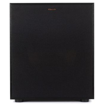 Klipsch R-120SW εμπρος μερος με γριλια