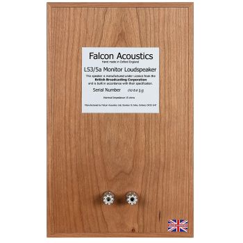 Falcon BBC LS3/5a πισω μερος, συνδεσεις