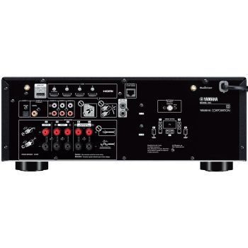 Yamaha RX-V4A πισω μερος, συνδεσεις