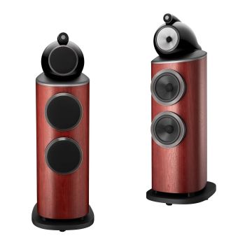 Bowers & Wilkins 802 D4 satin rosenut