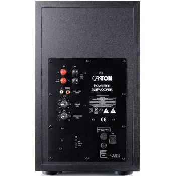 Canton Movie-135 subwoofer, connections