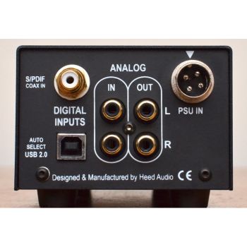  Heed Audio Canalot III rear, conncections