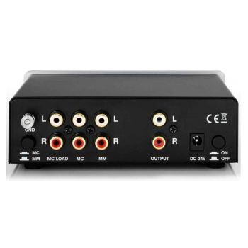 Thorens MM-008 phono ΜΜ-MC connections