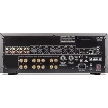 Arcam PA720 rear, connections