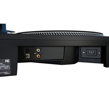 Technics SL-1200mk7 black connections