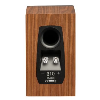 Martin Logan Motion B10 walnut, rear, connections