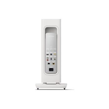 KEF LS60 Wireless mineral white connections