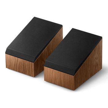 KEF R-8 Meta walnut with grilles