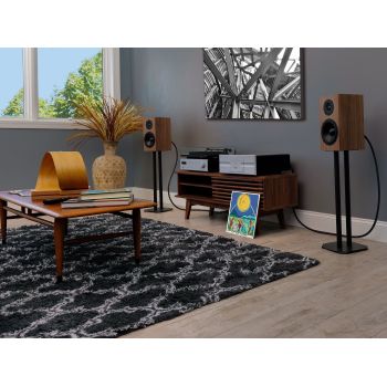KLH Kendall 2B english walnut in room