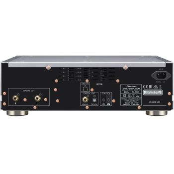 Pioneer PD-50AE rear, connections
