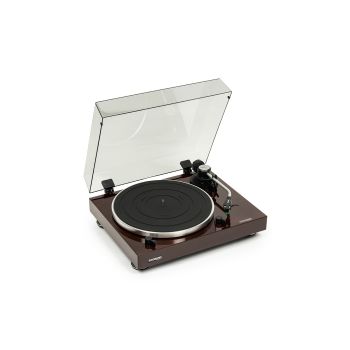 Thorens TD-204 walnut high gloss with cover