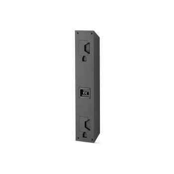 Focal On Wall 301 black, rear, connections