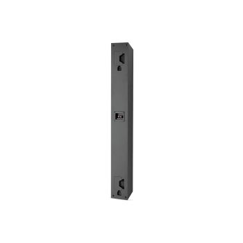 Focal On Wall 302 black, rear, connections