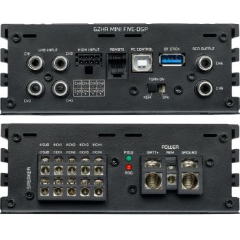 Ground Zero GZHA Mini DSP connections