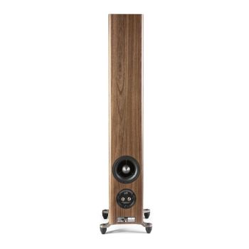 Polk Audio R500 walnut, rear, connections