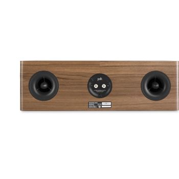 Polk Audio R400 walnut, rear, connections