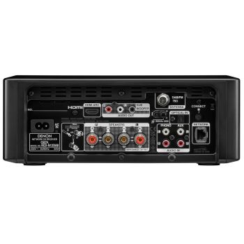 Denon Ceol RCD-N12 DAB rear, connections