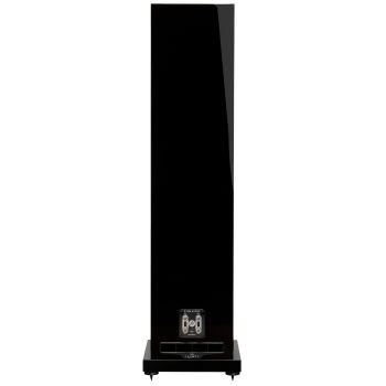 Fyne Audio F502S piano gloss black, rear, connections